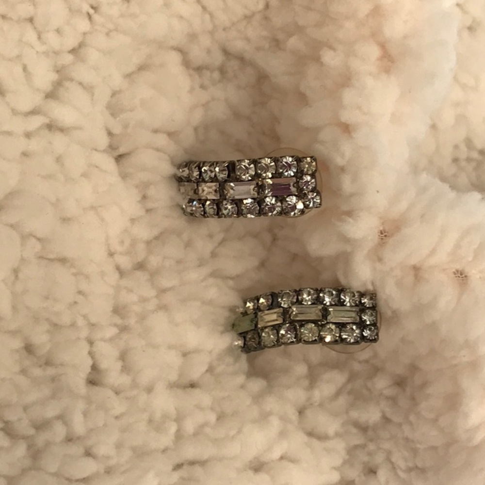 Vintage Rhinestone Earrings